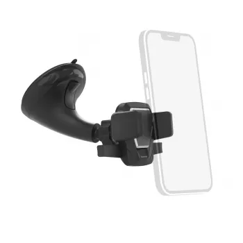 Passive Halterung Hama Easy Snap 00201510 Schwarz für Mobiltelefon