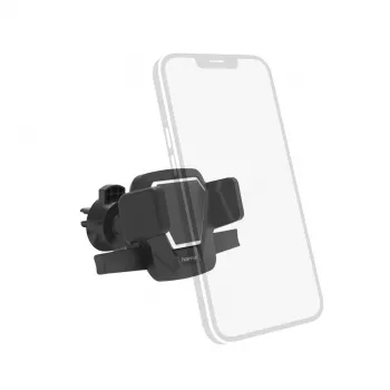 Passive Halterung Hama Easy Snap 00201509 Schwarz für Mobiltelefon