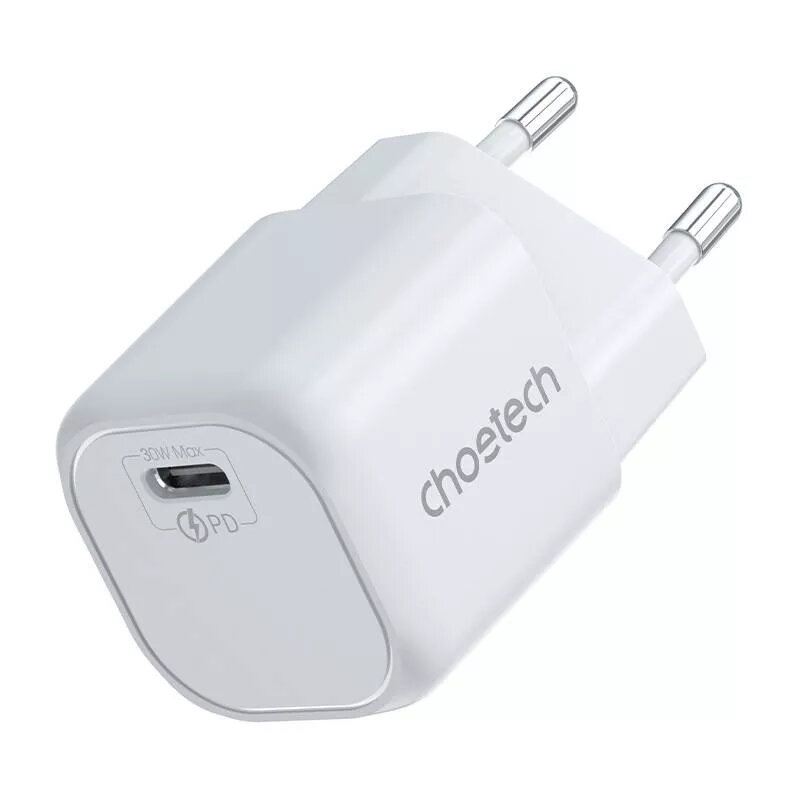 Ladegerät CHOETECH PD5007 30W USB-C Power Delivery Schnellladung für Telefone und Tablets