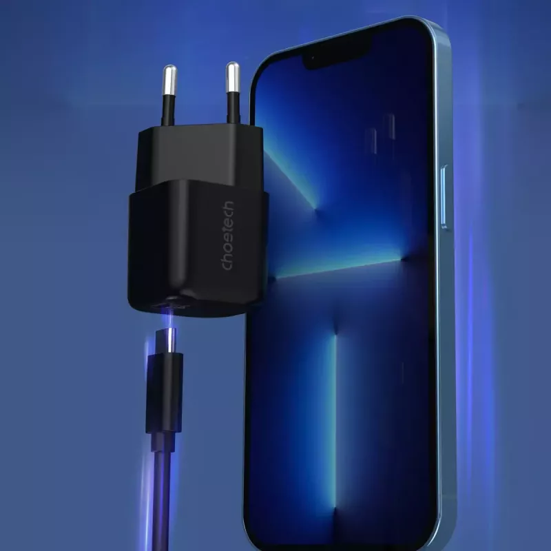 Ladegerät CHOETECH PD5007 30W USB-C Power Delivery Schnellladung für Telefone und Tablets