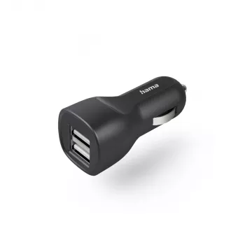 Hama 00201636 mobiles Ladegerät Smartphone Schwarz Zigarettenanzünder Auto