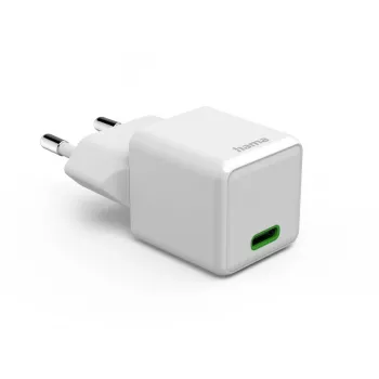 Hama 00201981 mobiles Ladegerät Headset, Powerbank, Smartphone, Tablet Weiß AC Schnellladung Indoor