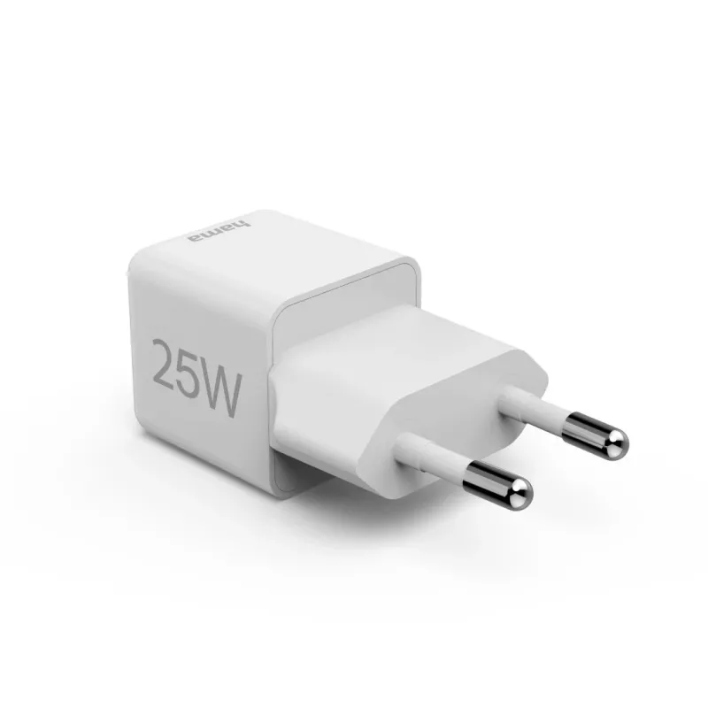 Hama 00201981 mobiles Ladegerät Headset, Powerbank, Smartphone, Tablet Weiß AC Schnellladung Indoor