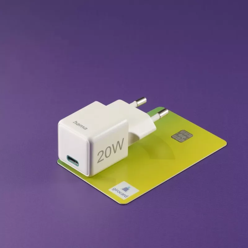 Ladegerät Indoor Hama 00201980 Schnellladung Weiß USB Type-C