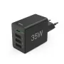 Hama 00201990 mobiles Ladegerät Headset, Powerbank, Smartphone, Tablet Schwarz AC Schnellladung Indoor