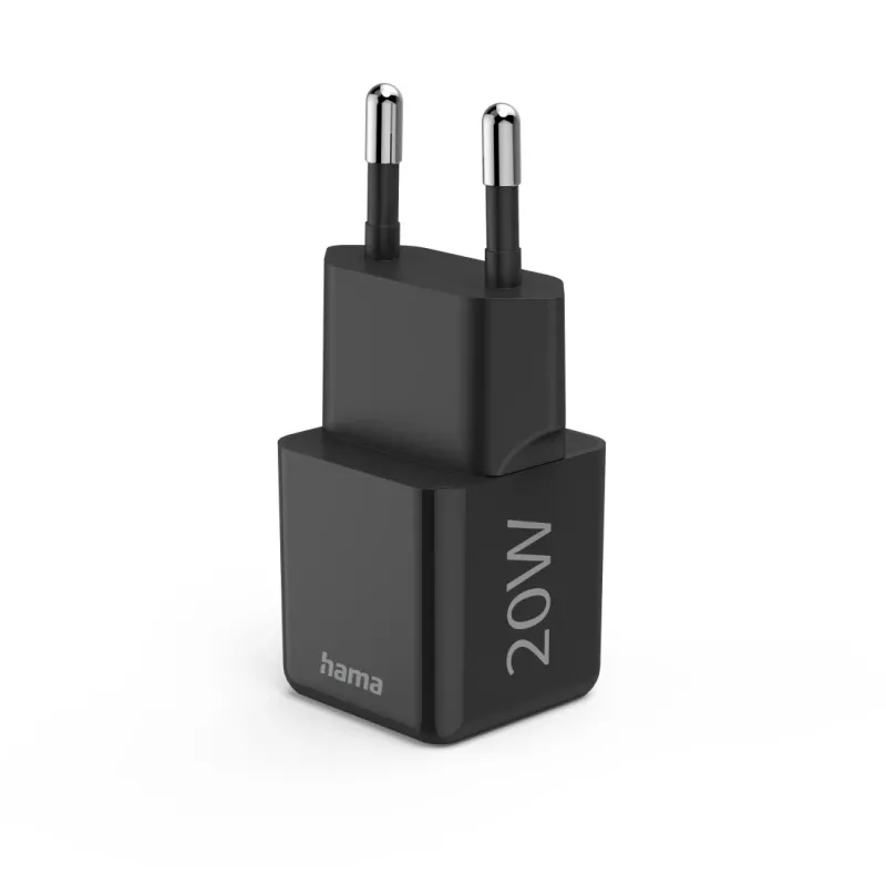 Hama 00201984 Ladegerät für Mobilgeräte Smartphone Schwarz AC Schnellladung Indoor