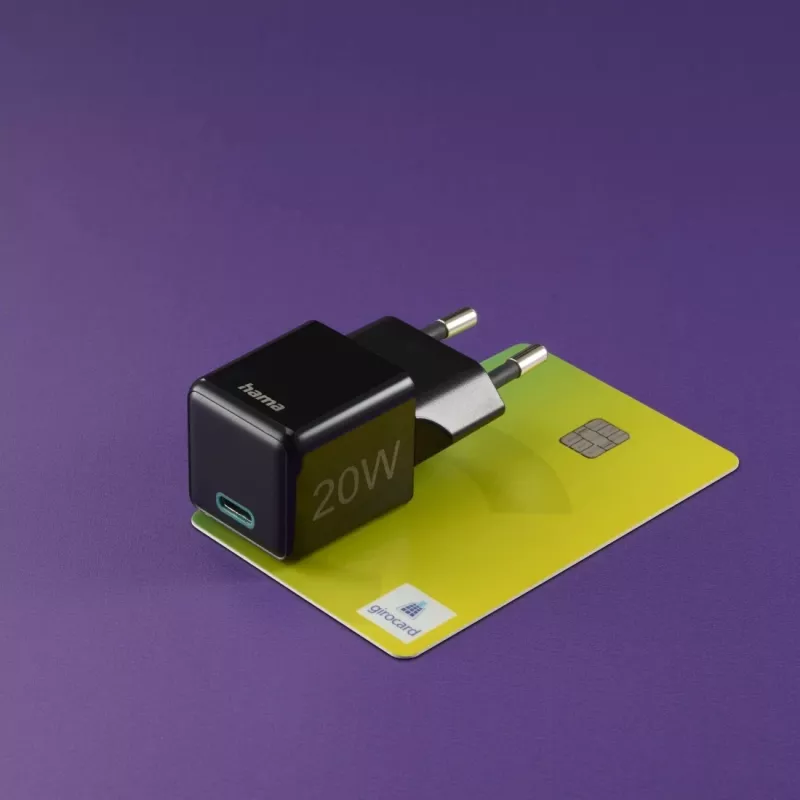 Hama 00201984 Ladegerät für Mobilgeräte Smartphone Schwarz AC Schnellladung Indoor