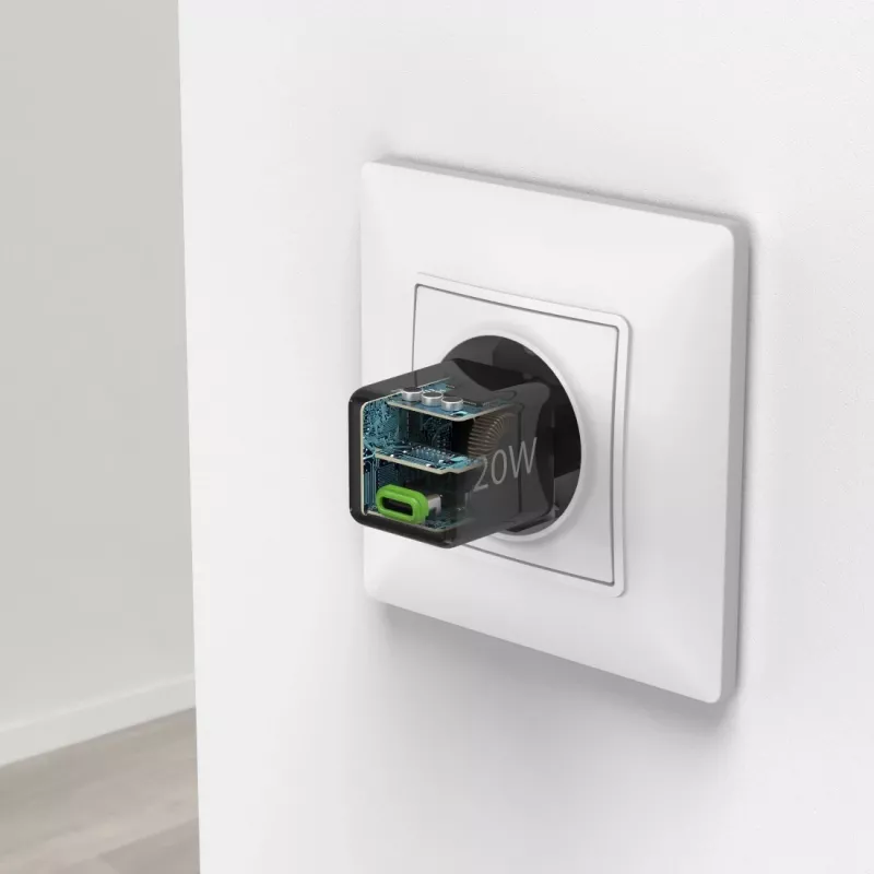Hama 00201984 Ladegerät für Mobilgeräte Smartphone Schwarz AC Schnellladung Indoor