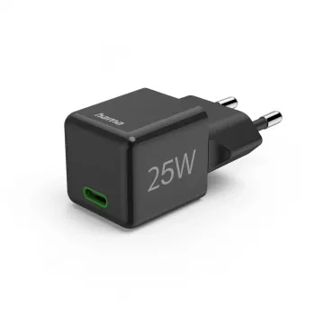 Hama 00201985 Ladegerät für Mobilgeräte Smartphone Schwarz AC Schnellladung Innenbereich