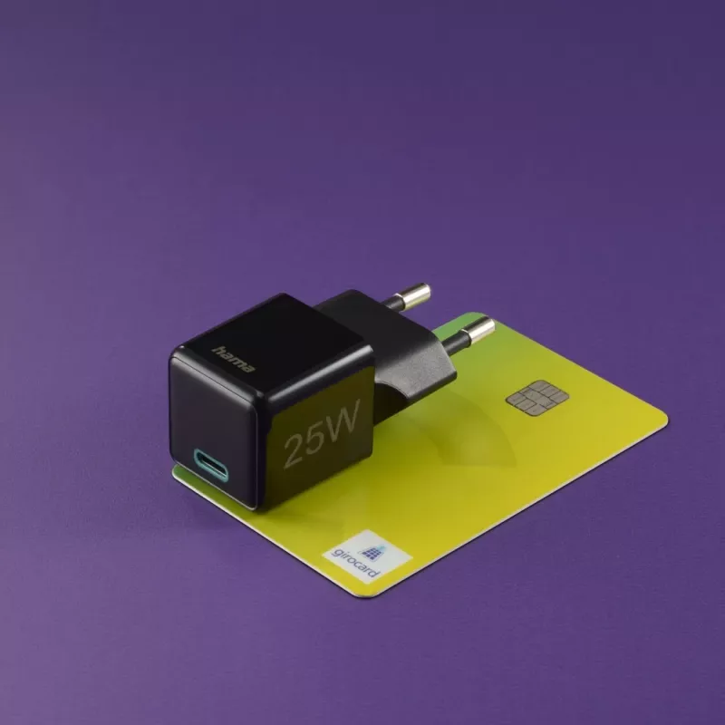 Hama 00201985 Ladegerät für Mobilgeräte Smartphone Schwarz AC Schnellladung Innenbereich