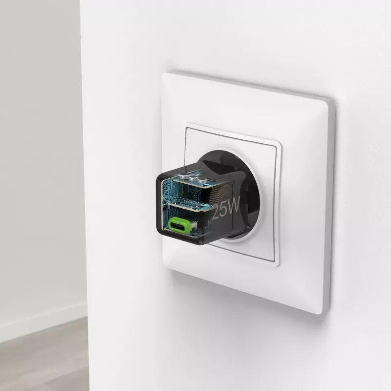Hama 00201985 Ladegerät für Mobilgeräte Smartphone Schwarz AC Schnellladung Innenbereich