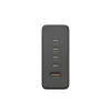 Ladestation HAMA 201977, 240W gesamt, 4× USB-C, 1× USB-A, schwarz