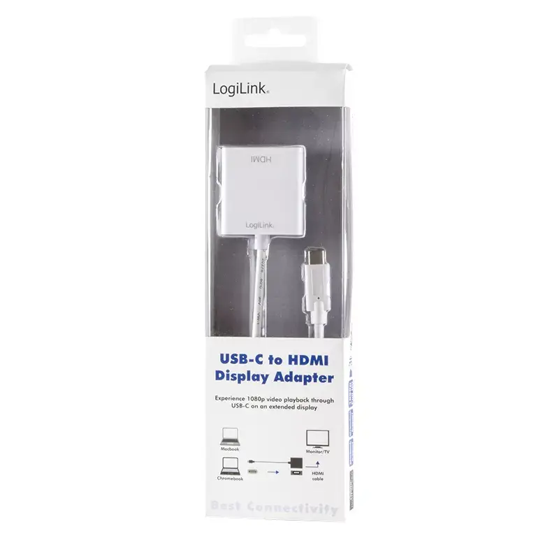 USB-Grafikadapter LogiLink UA0236A Weiß