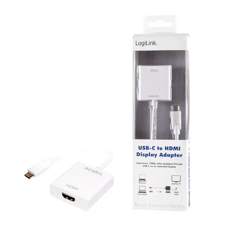 USB-Grafikadapter LogiLink UA0236A Weiß
