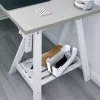 Stromverteilerabdeckung LogiLink KAB0075 Bambusdeckel Weiß