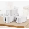 Kabelbox LogiLink KAB0078 Universal Weiß 3 Stück