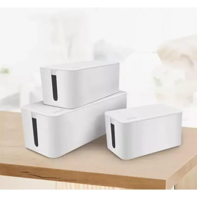 Kabelbox LogiLink KAB0078 Universal Weiß 3 Stück