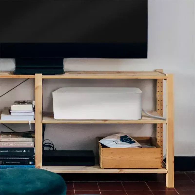 Kabelbox LogiLink KAB0078 Universal Weiß 3 Stück