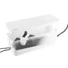 Kabelbox LogiLink KAB0078 Universal Weiß 3 Stück