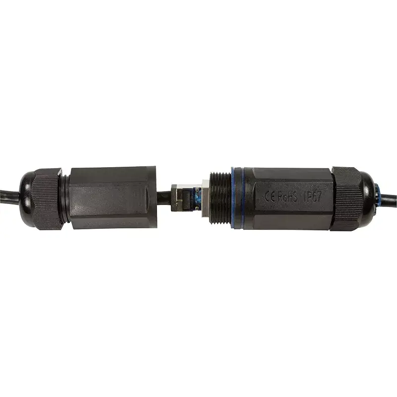 Netzwerkkabel LogiLink CQ7143S RJ-45 Cat6a 50 m Schwarz