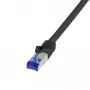 Netzwerkkabel LogiLink C6A143S RJ-45 Cat6a 50 m Schwarz