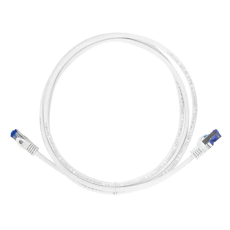 Netzwerkkabel LogiLink C6A071S RJ-45 Cat6a 5 m Weiß