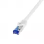 Netzwerkkabel LogiLink C6A111S RJ-45 Cat6a 20 m Weiß