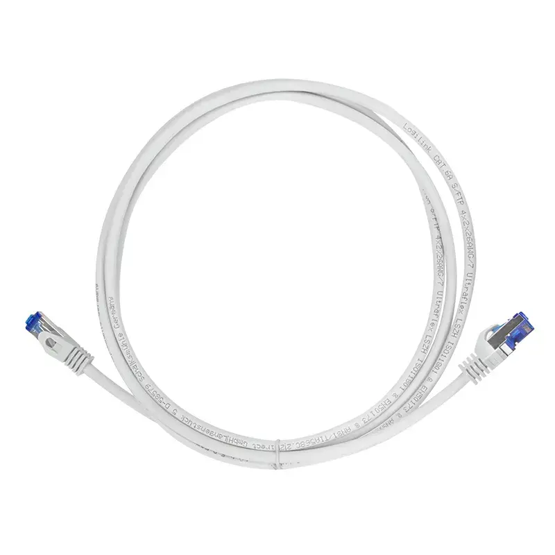 Netzwerkkabel LogiLink C6A052S 2m Cat6a S/FTP Grau