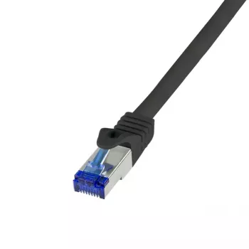 Netzwerkkabel LogiLink C6A033S RJ-45 Cat6a 1 m Schwarz