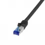 Netzwerkkabel LogiLink C6A113S RJ-45 Cat6a 20 m Schwarz