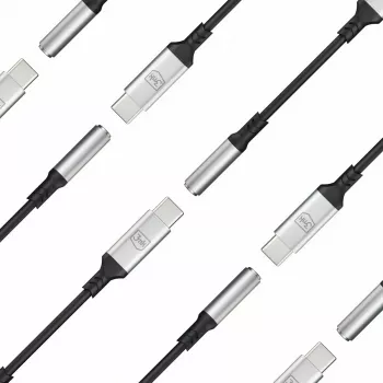 3,5 mm USB-Kabel 3MK Klinke 3,5 mm 1 St. USB-C auf Klinke 3,5 mm