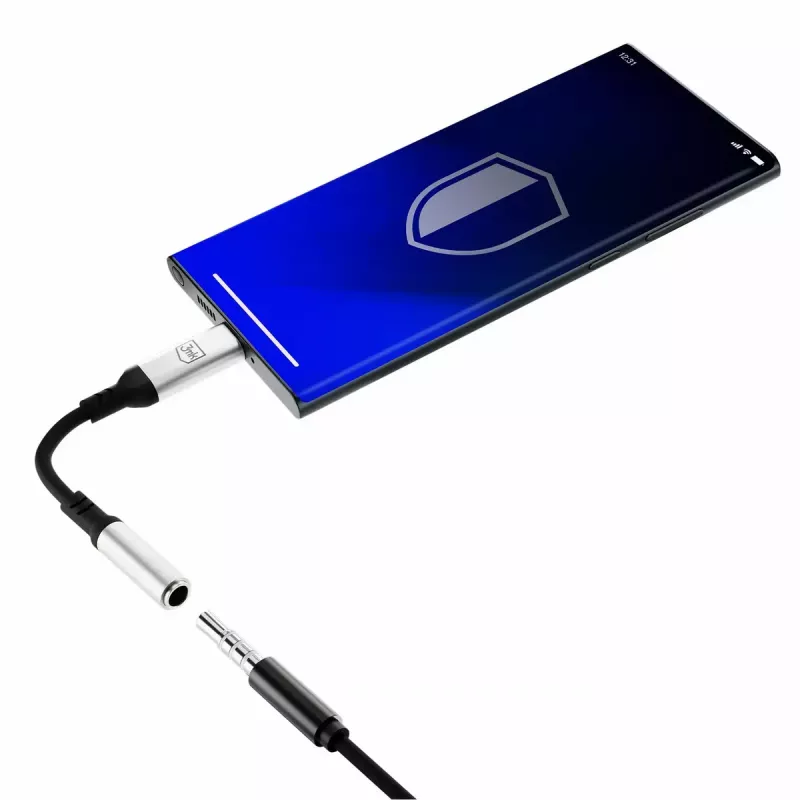 3,5 mm USB-Kabel 3MK Klinke 3,5 mm 1 St. USB-C auf Klinke 3,5 mm