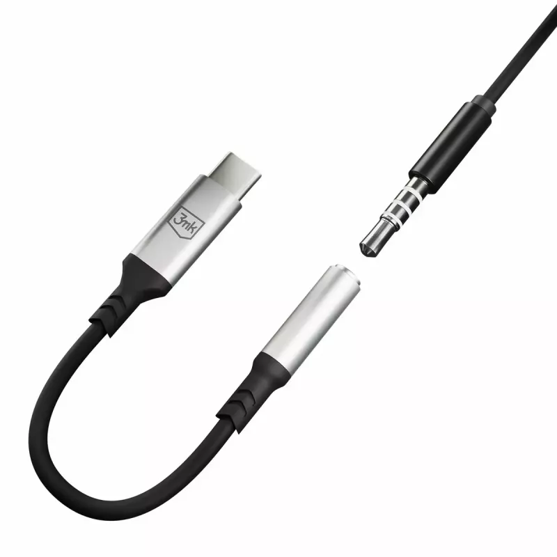 3,5 mm USB-Kabel 3MK Klinke 3,5 mm 1 St. USB-C auf Klinke 3,5 mm
