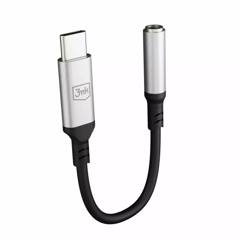 3,5 mm USB-Kabel 3MK Klinke 3,5 mm 1 St. USB-C auf Klinke 3,5 mm