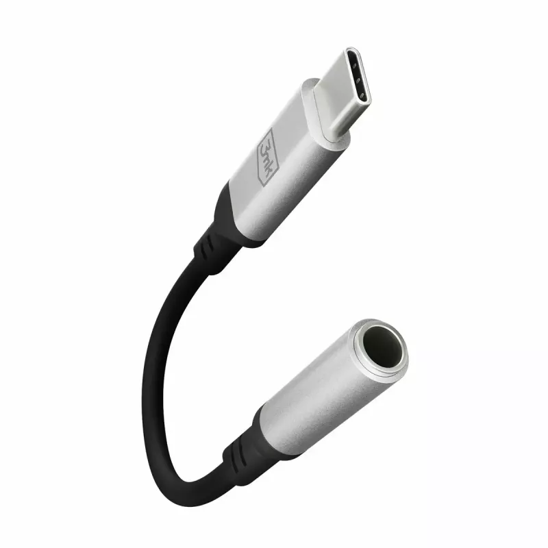 3,5 mm USB-Kabel 3MK Klinke 3,5 mm 1 St. USB-C auf Klinke 3,5 mm