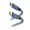Hama Reflective USB-Kabel USB 2.0 1,5 m USB C Blau