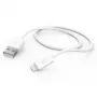 Hama Ladekabel, USB-A – Lightning, 1 m, weiß