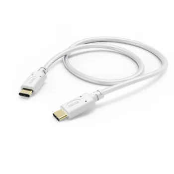 Hama Ladekabel, USB-C - USB-C, 1,5 m, weiß