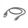 Hama 00201595 USB-Kabel USB 2.0 1,5 m USB A USB C Schwarz