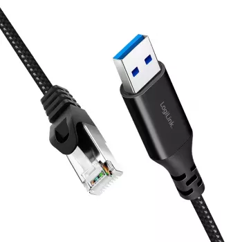 Netzwerkkabel LogiLink CU0403 RJ-45 Cat6 3 m Schwarz