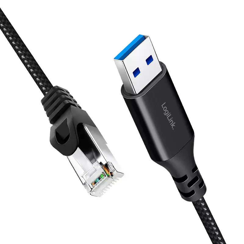 Netzwerkkabel LogiLink CU0406 RJ-45 Cat6 10 m Schwarz