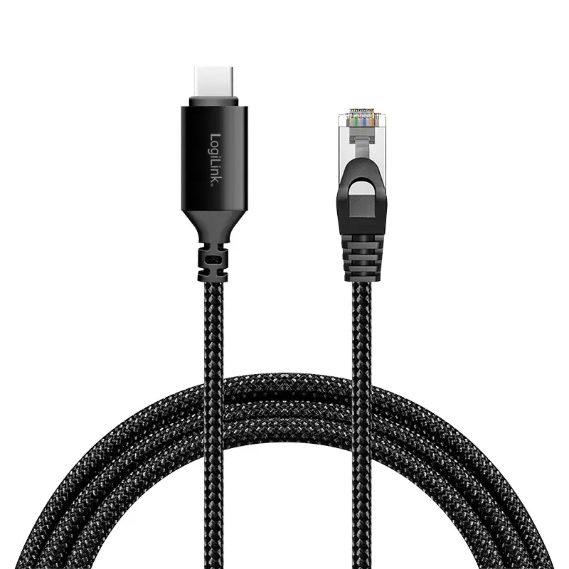 Netzwerkkabel LogiLink CU0413 RJ-45 Cat6 3 m Schwarz