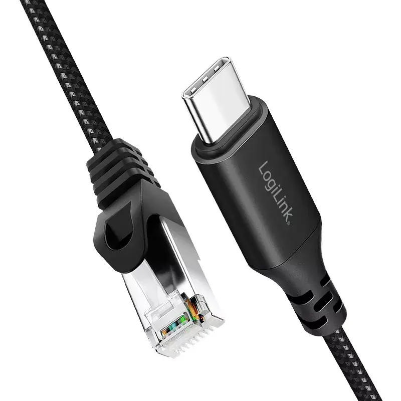 Patchkabel LogiLink CU0415 RJ-45 Cat6 7,5 m Schwarz
