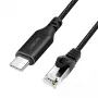 Netzwerkkabel LogiLink CU0416 RJ-45 Cat6 10 m Schwarz