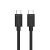 USB-C-zu-USB-C-Kabel Unitek Y-C477BK01-2M, USB 3.2 Gen 1, 2 m, 5 Gbit/s, PD 60 W, Schwarz