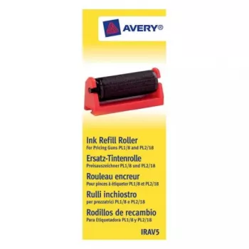Druckerfarbwalze Avery IRAV5 Inkjet Schwarz 161 mm Breite