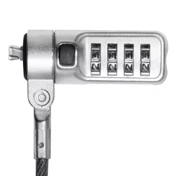 Kabelschloss LogiLink NBS010 Schwarz Silber
