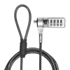 Kabelschloss LogiLink NBS010 Schwarz Silber