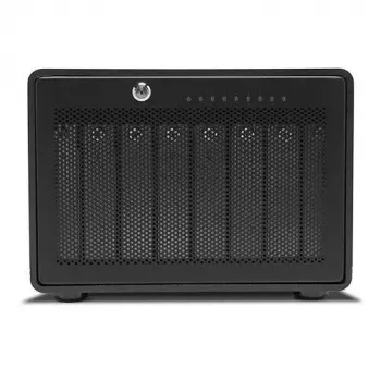 OWC ThunderBay 8 Festplatten-Array Desktop Schwarz 8 Laufwerke HDD SSD
