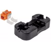 Intellinet Keystone Jack, Cat6, UTP, Punch-down, Orange